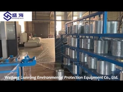 Serbatoio di stoccaggio in FRP per il trattamento dell' acqua cilindrica, serbatoio di serbatoio a pressione in FRP Dimensioni personalizzate