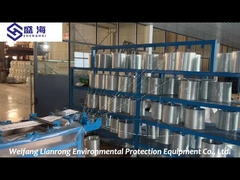 Fibra di vetro FRP Serbatoio di stoccaggio dell'acqua Addolcitore d'acqua 50 kg Peso sopra il terreno Installazione